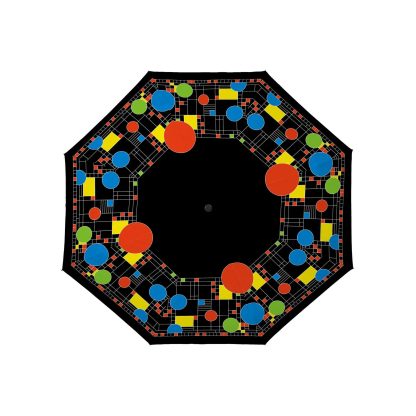 Mondrian style inverted umbrella