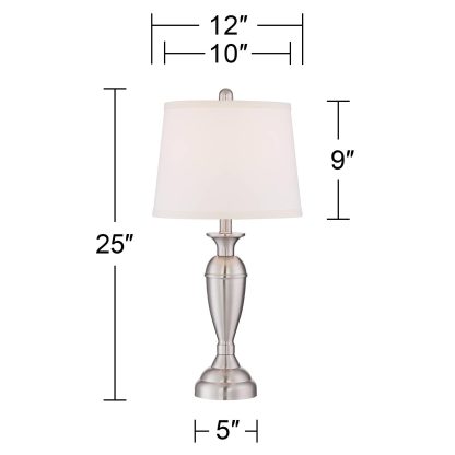 Modern simple metal table lamp - Image 9