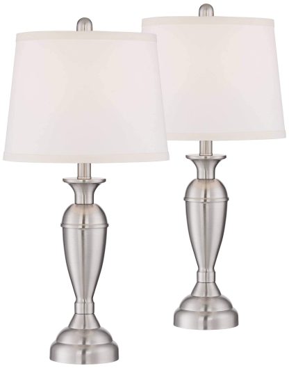 Modern simple metal table lamp