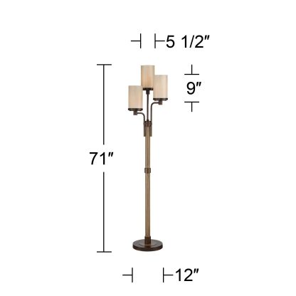 Retro multi-head floor lamp - Image 9