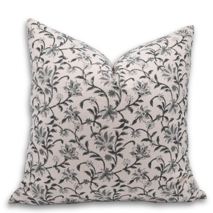 Vintage vine print pillowcase