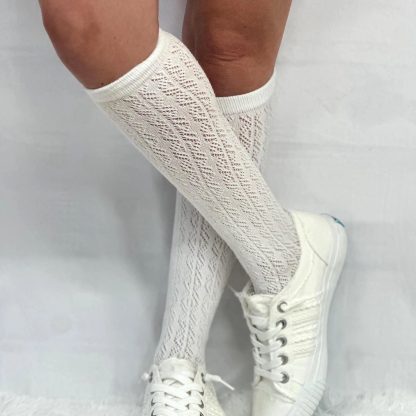 French hollow lace stockings - Image 3