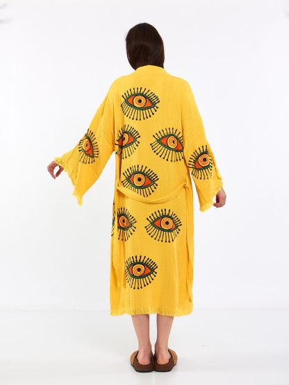 Bohemian printed robe - Image 7
