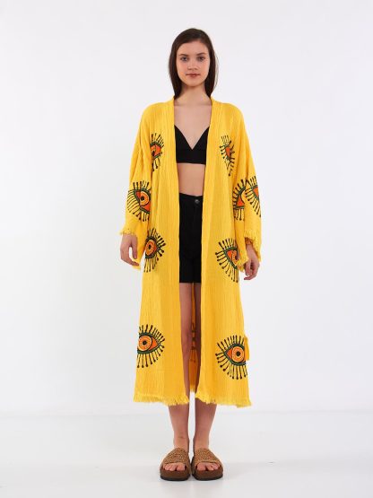 Bohemian printed robe - Image 5