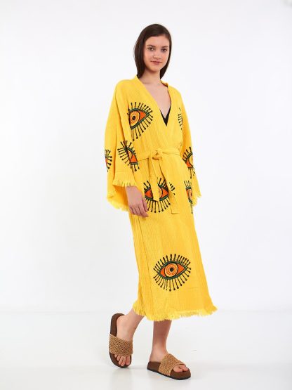 Bohemian printed robe - Image 2
