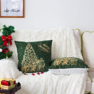 Christmas themed pillowcase