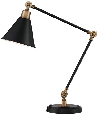 Retro industrial style double arm desk lamp - Image 8