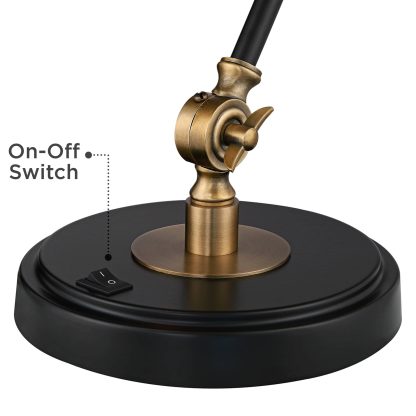 Retro industrial style double arm desk lamp - Image 5