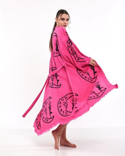 Bohemian Moon Totem Robe - Image 7