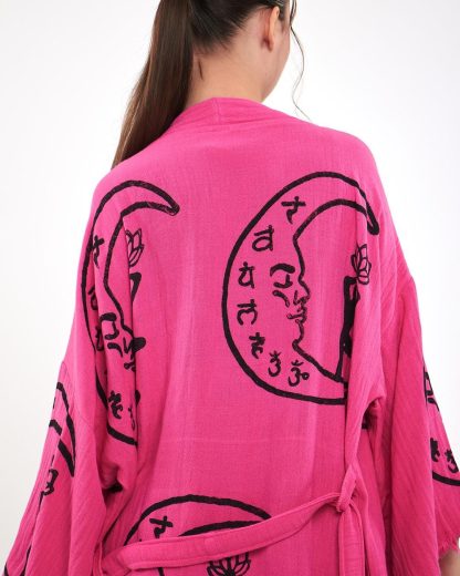 Bohemian Moon Totem Robe - Image 5