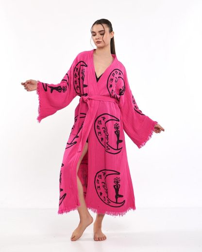 Bohemian Moon Totem Robe