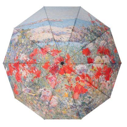 Monet Poppy Field Umbrella for Sunny or Rainy Days - Image 3