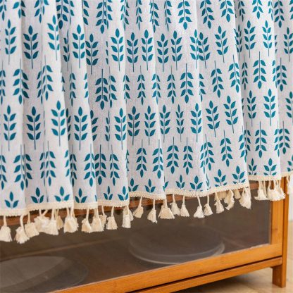 Ethnic style printed half curtain - Image 4