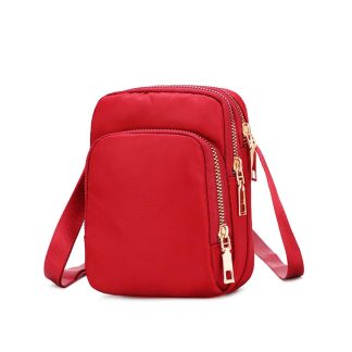 Fashionable Red Mini Crossbody Bag