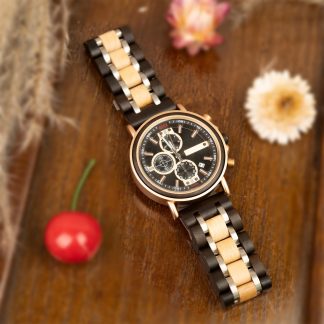 Fashionable multifunctional chronograph watch