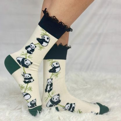 Panda lace socks - Image 2