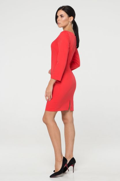 Red waist dress - Image 2