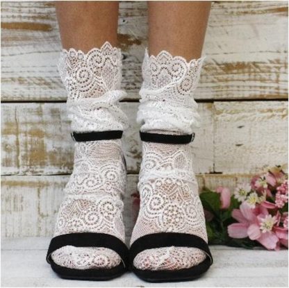 Lace pile socks - Image 4