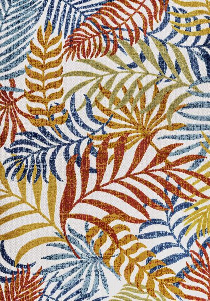 Tropical Leaf Shadow Outdoor Art Carpet - Image 2