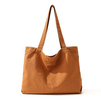 Khaki Canvas Tote
