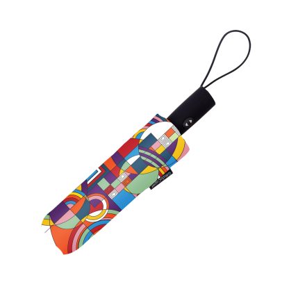 Artistic geometric folding umbrella - Image 2