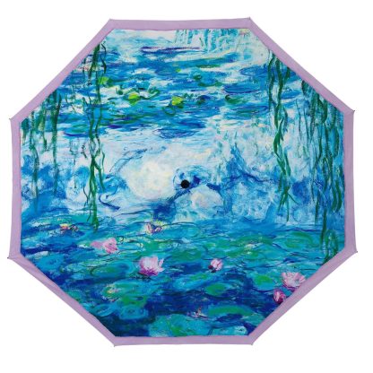 Monet Water Lily Umbrella for Sunny or Rainy Days - Image 3