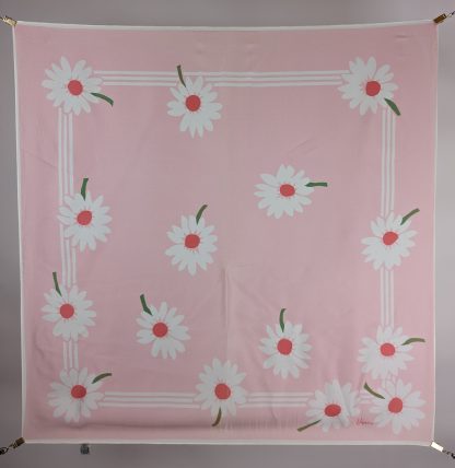 Daisy Silk Square Scarf