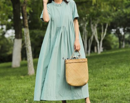 Light blue green dress - Image 4