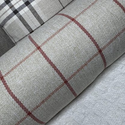 British Plaid Cylindrical Pillow - Image 7