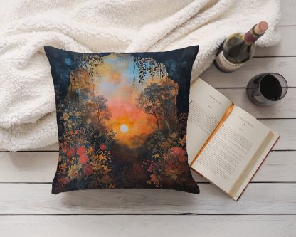 Sunset Secret Realm Pillow