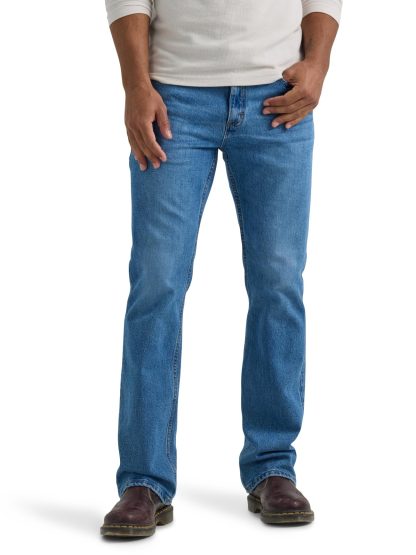 Men's classic straight jeans
