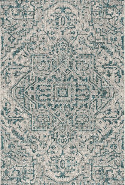 Retro ethnic style outdoor woven carpet - Image 3