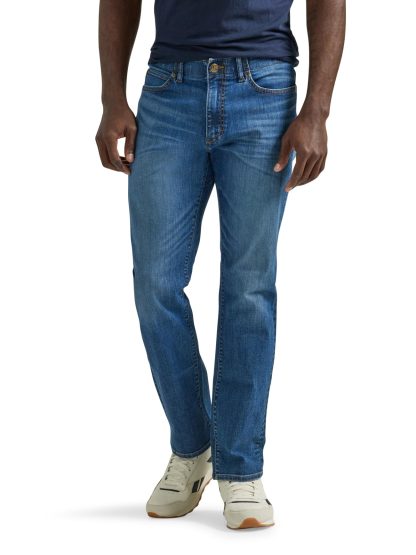 Classic Washed Straight Jeans