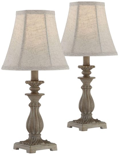 Retro carved table lamp - Image 6