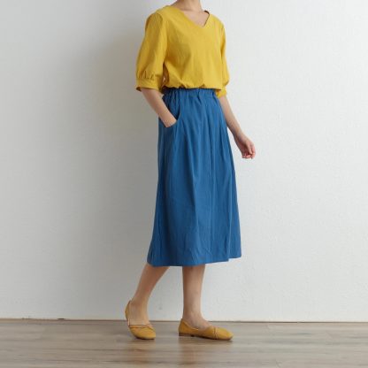 High waist pleated skirt - Image 2