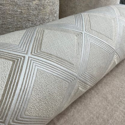 Diamond check cylindrical pillow - Image 3