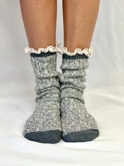 Vintage lace hem socks - Image 5
