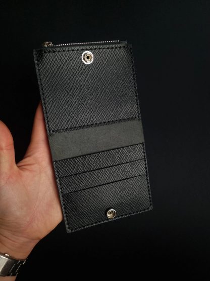 Black leather wallet - Image 2