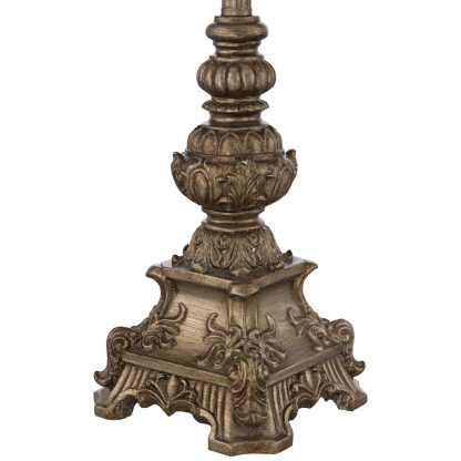 Classical European carved table lamp - Image 6