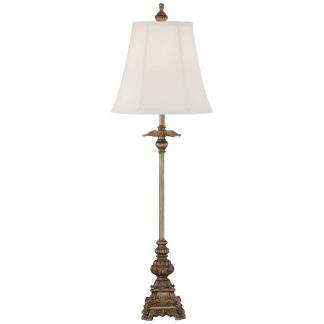 Classical European carved table lamp