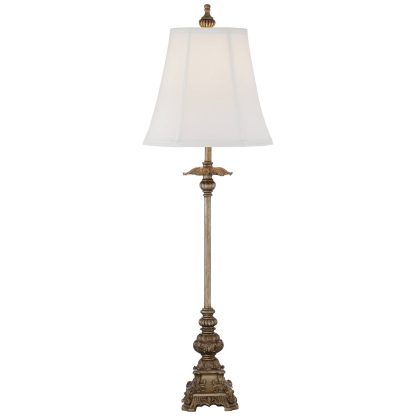 Classical European carved table lamp