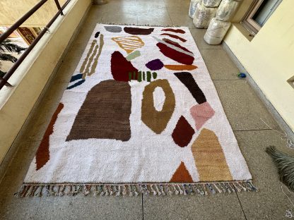 Abstract Art Handmade Carpet - Image 2