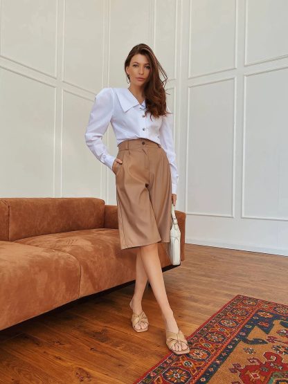 Khaki casual pants - Image 4