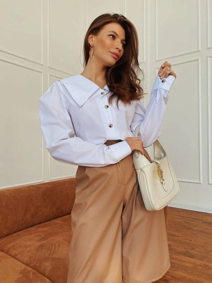 Khaki casual pants - Image 2