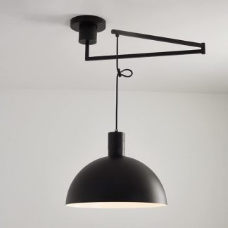 Nordic simple telescopic arm chandelier
