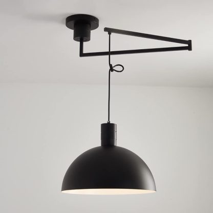 Nordic simple telescopic arm chandelier