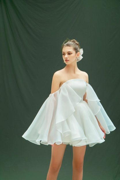 Fairy charm one shoulder tulle skirt - Image 2
