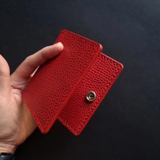Leather card holder