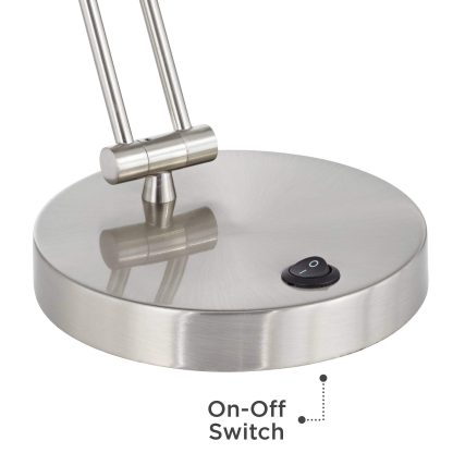 Simple metal long arm table lamp - Image 3