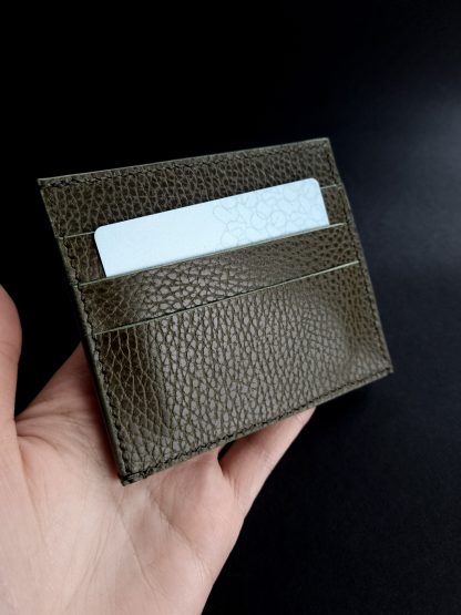 Green Leather Coin Purse - Image 5
